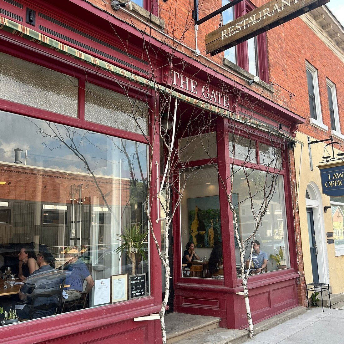 THE GATE restaurant in Flesherton, Canada