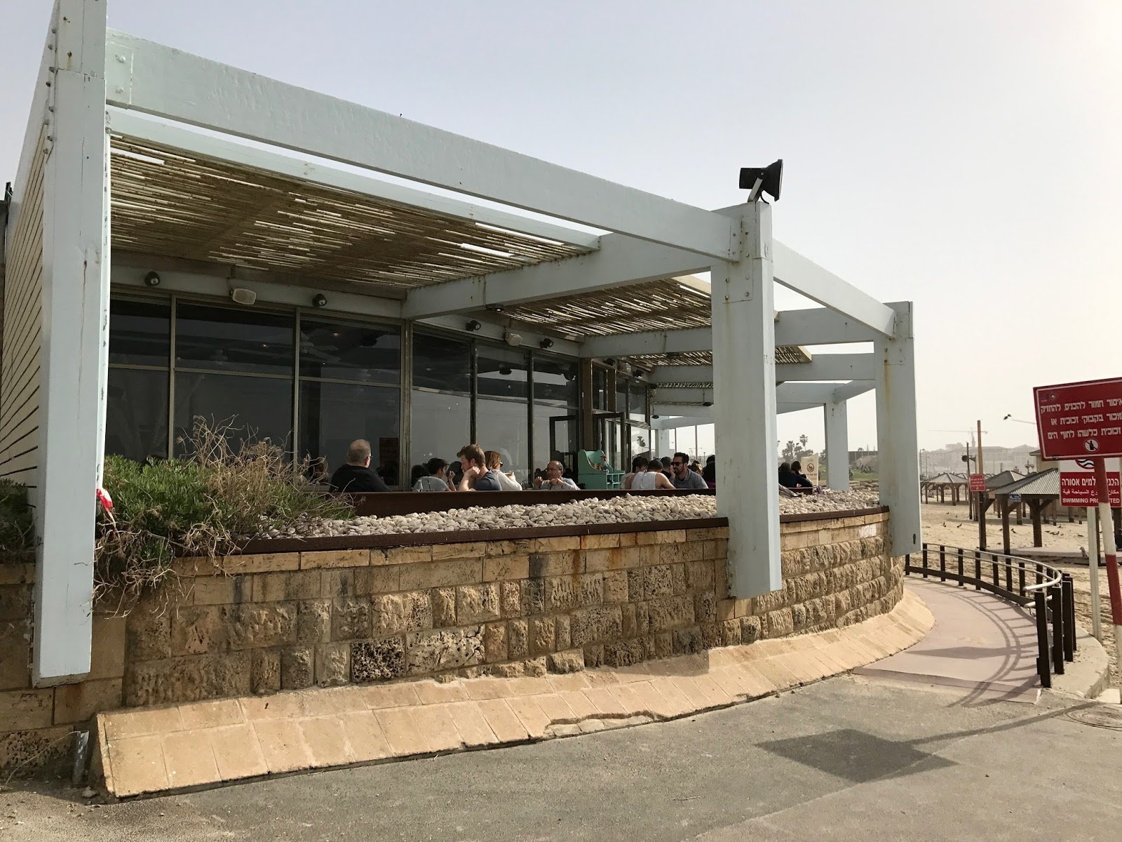 Manta Ray restaurant in Tel Aviv, Israel