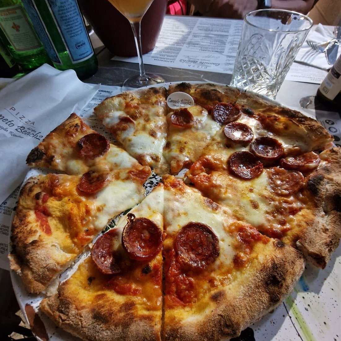 Pizza Canneto Beach 2, Margherita di Savoia, Italy