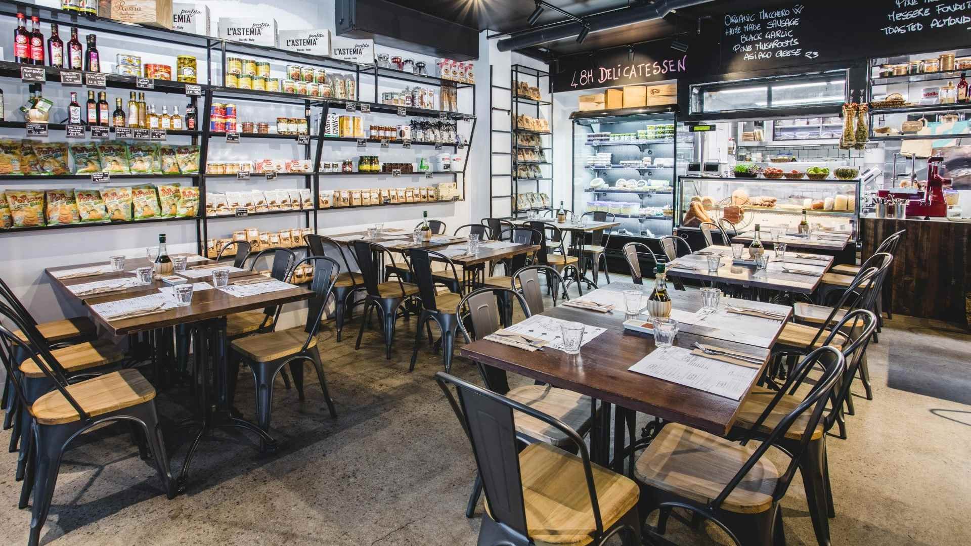 48h Pizza e Gnocchi Bar restaurant in Melbourne, Australia