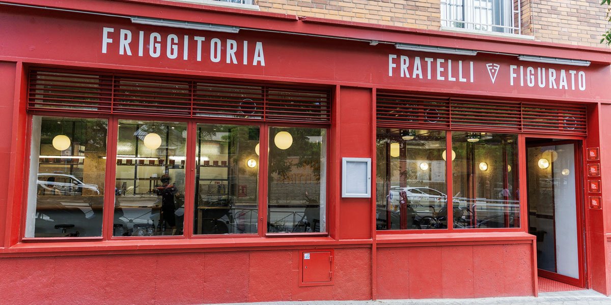 Fratelli Figurato restaurant in Madrid, Spain