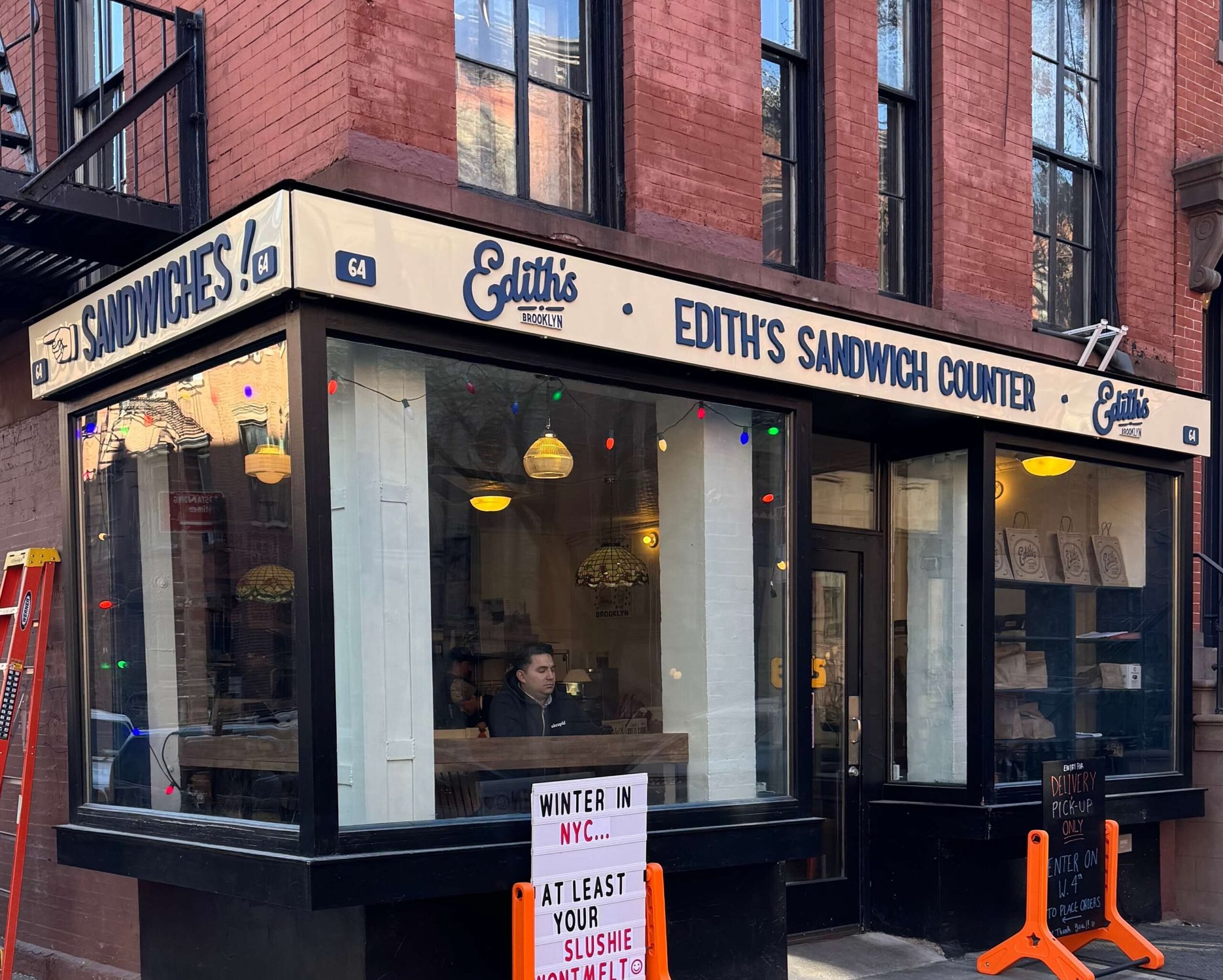 Edith’s Sandwich Counter restaurant in New York City, United States