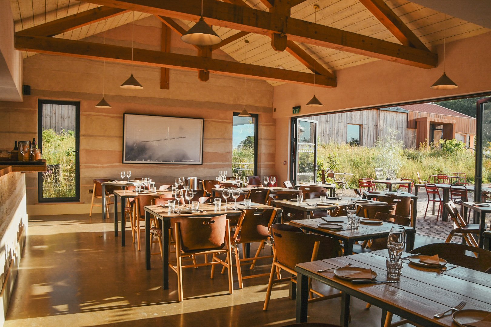 Knepp Wilding Kitchen restaurant in Horsham, United Kingdom