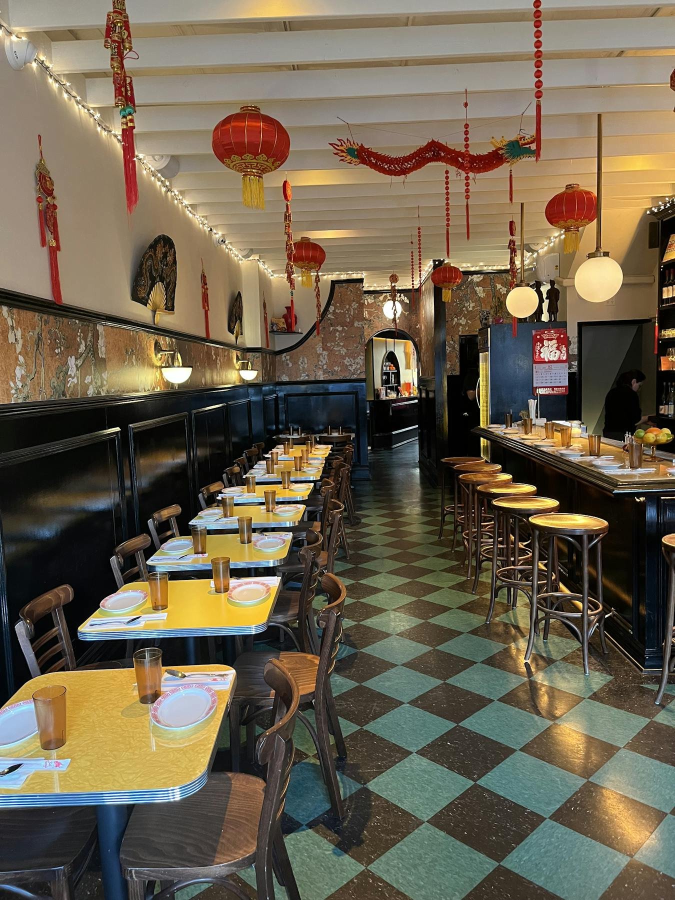Sal Tang's restaurant in Brooklyn, United States