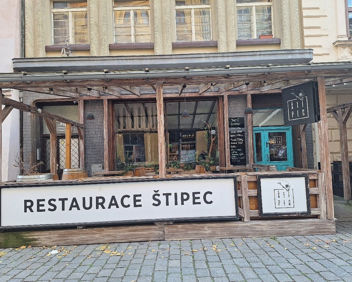 Štipec restaurant in Pilsen, Czech Republic