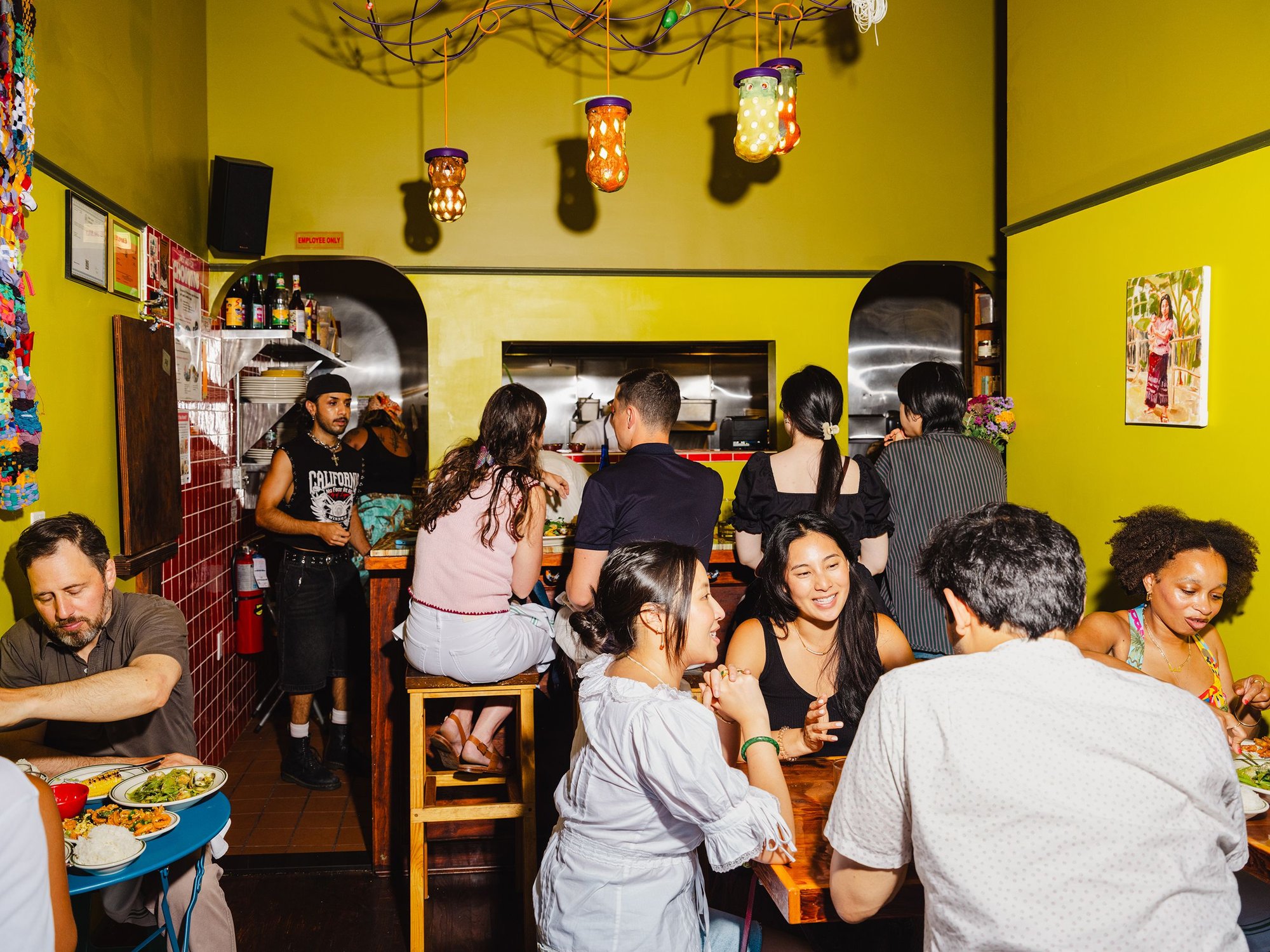 Bong restaurant in Brooklyn, United States