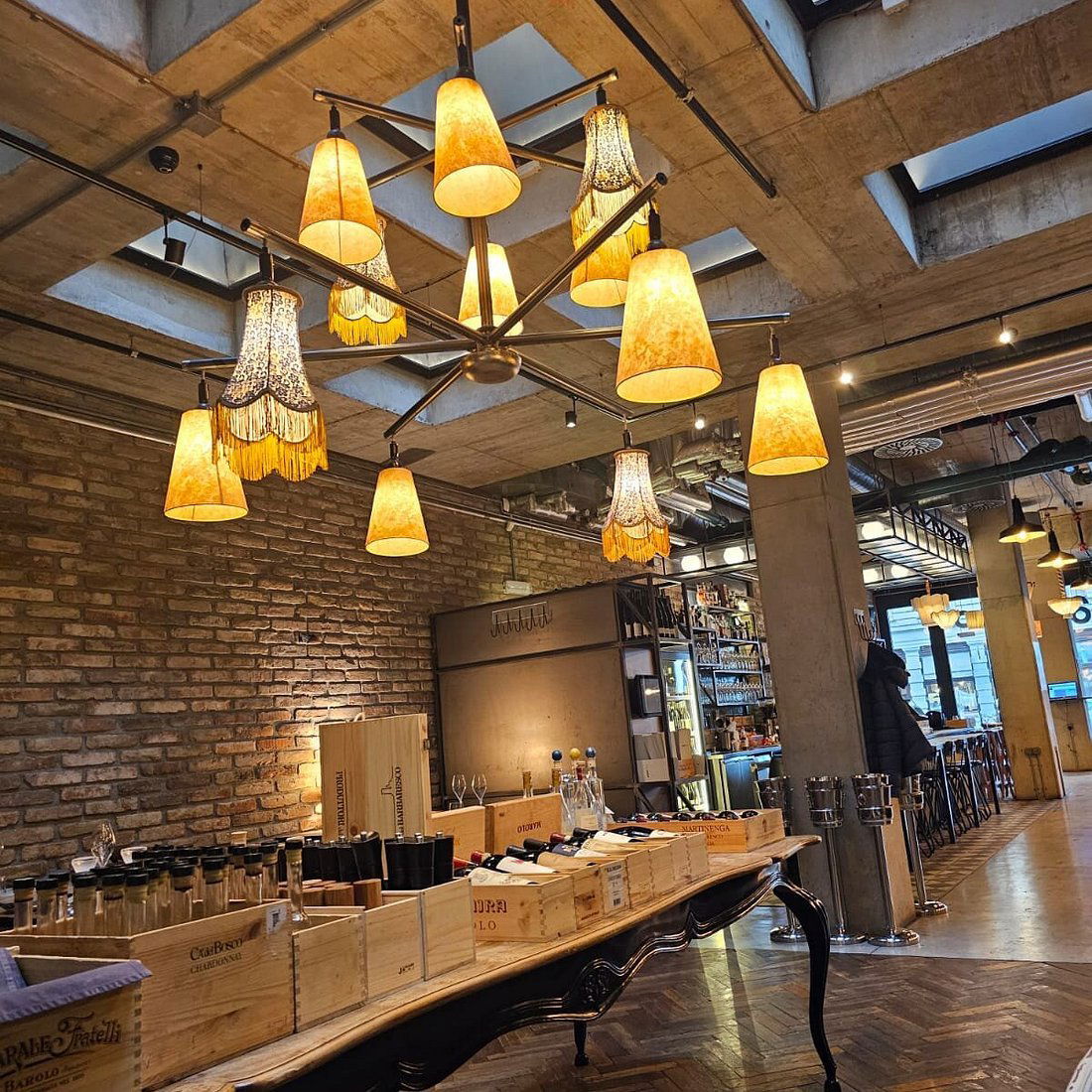 Amano restaurant in Prague, Czech Republic