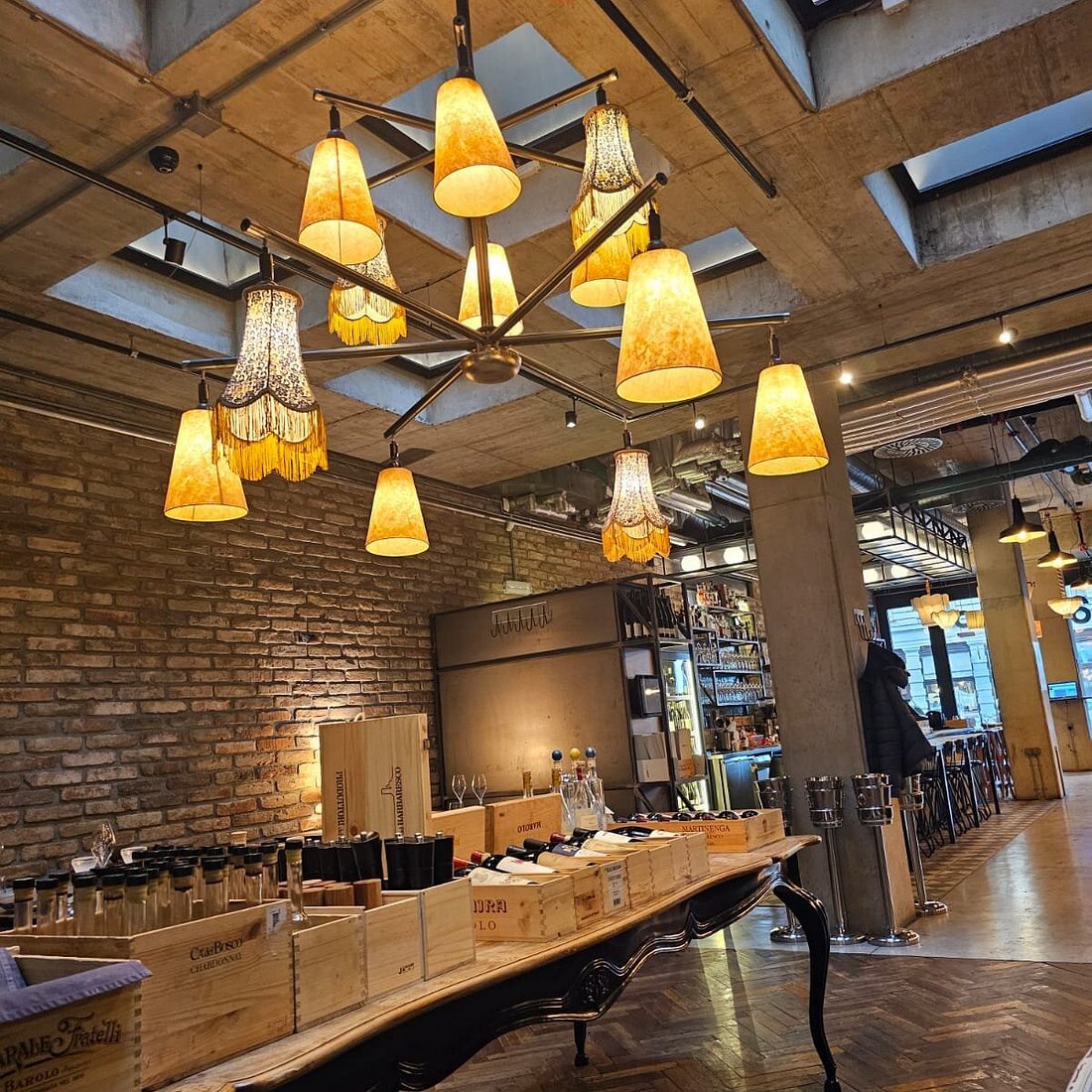 Amano restaurant in Prague, Czech Republic