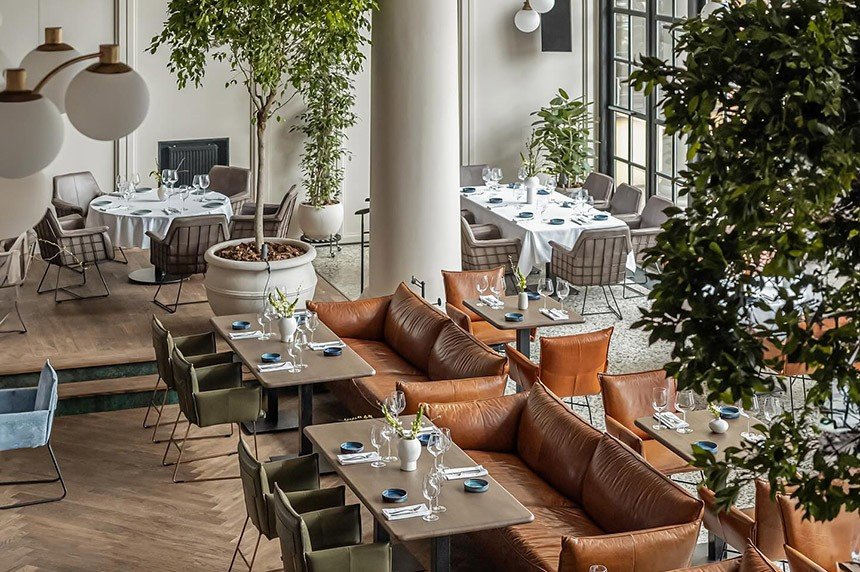 La Maison restaurant in Kyiv, Ukraine