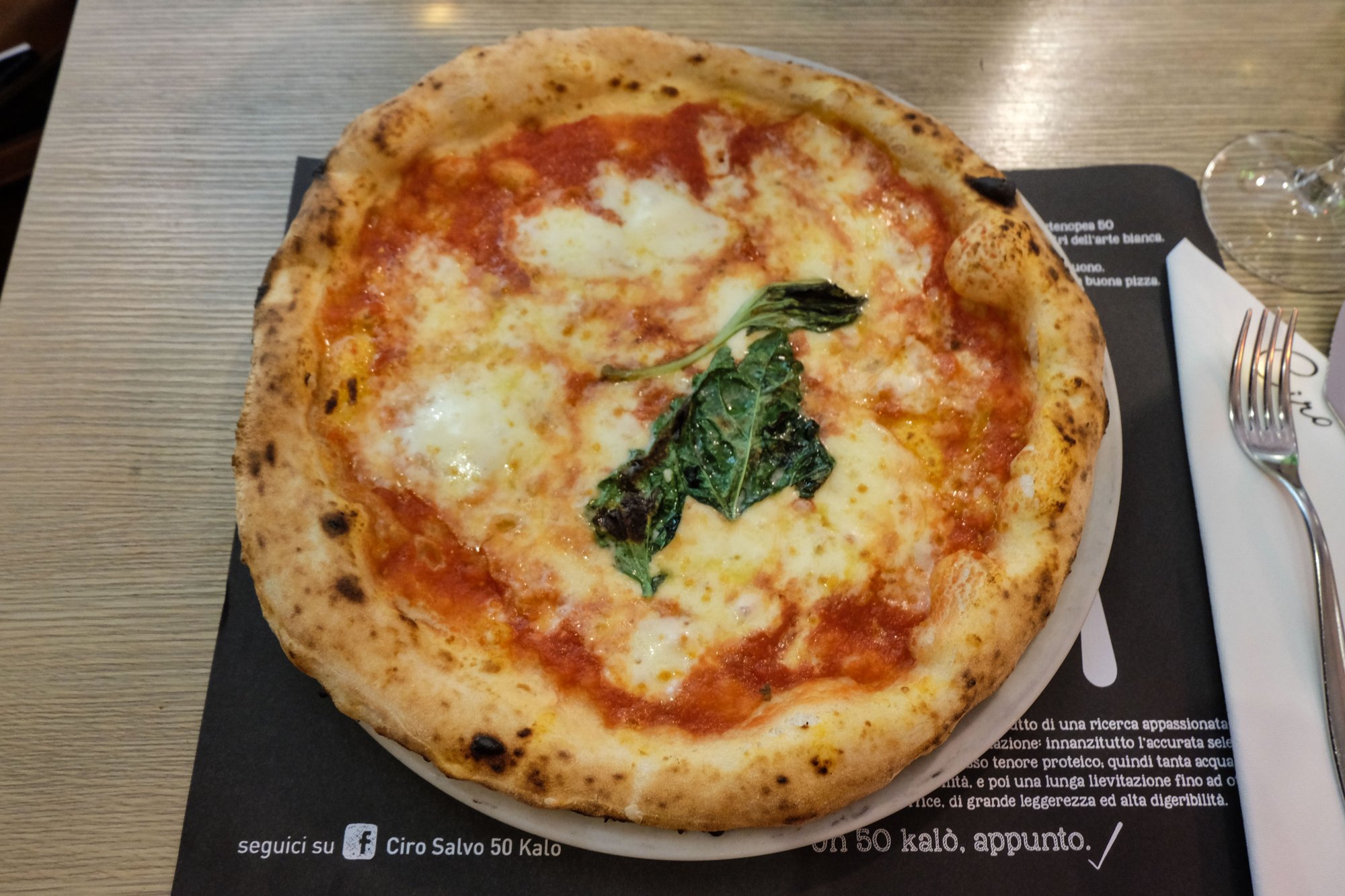 50 Kalò di Ciro Salvo restaurant in Naples, Italy