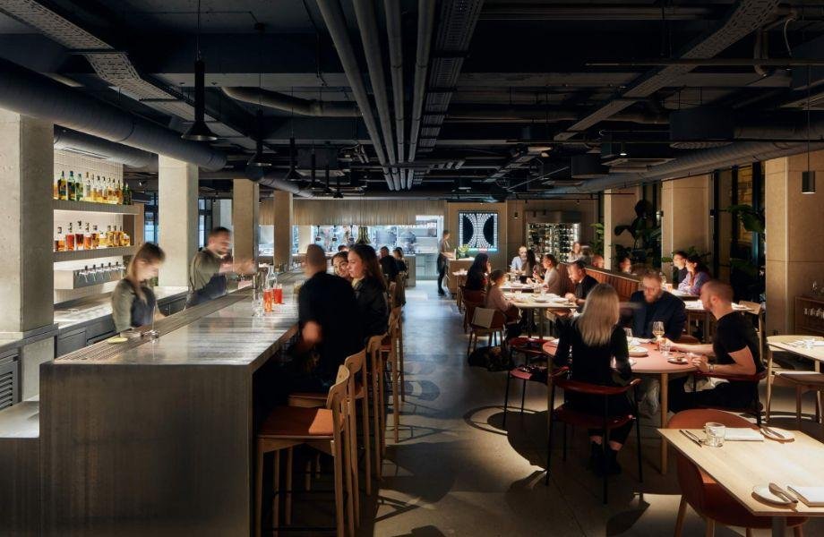 Alma restaurant in Prague, Czech Republic