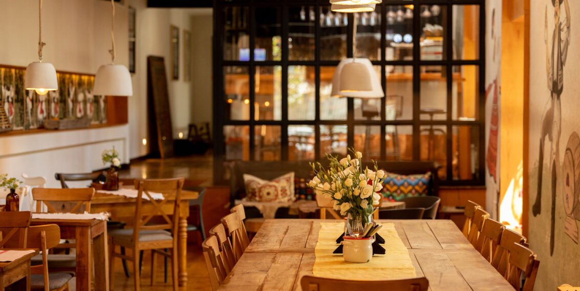 NOUA restaurant in Bucharest, Romania