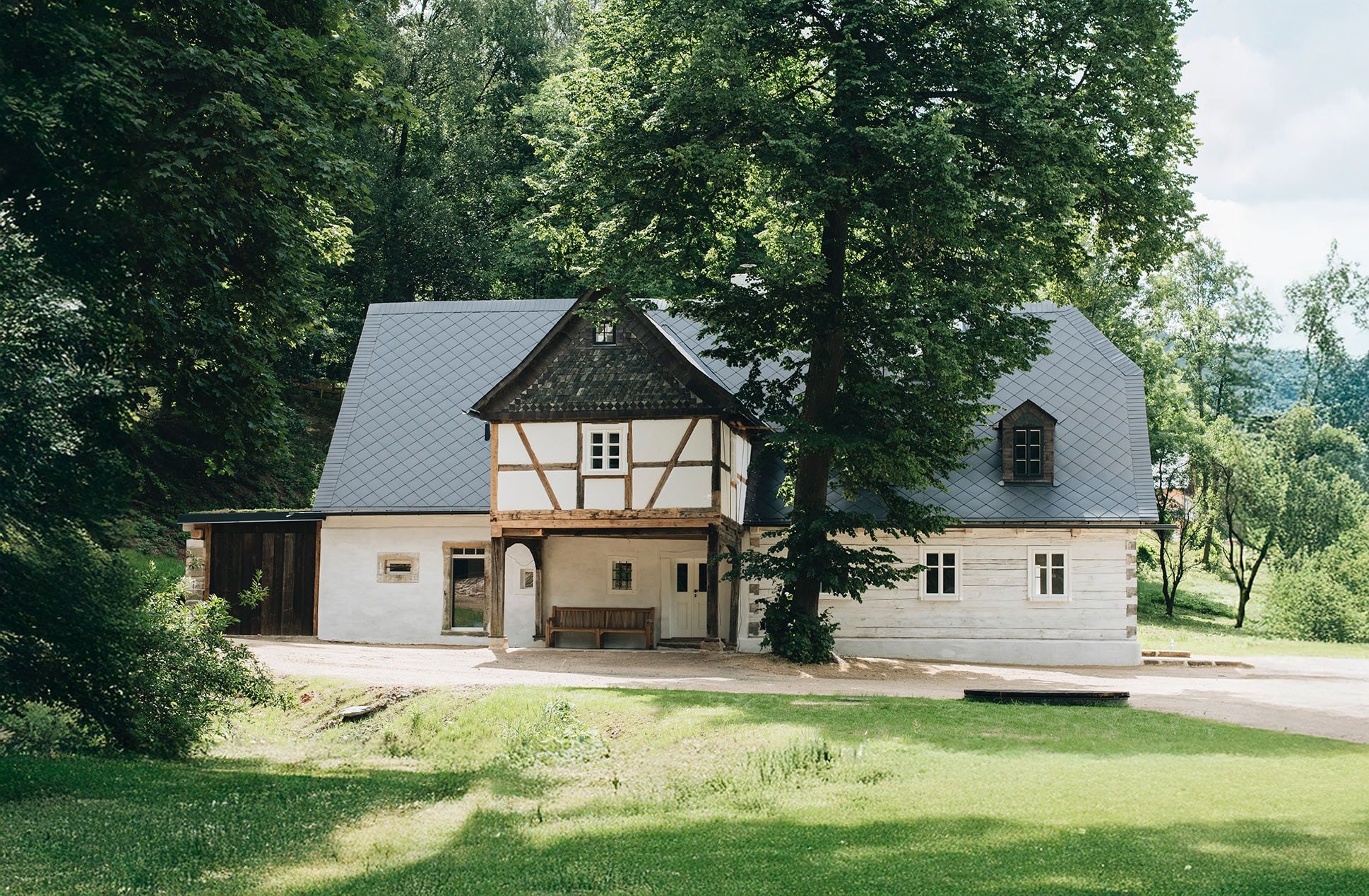 V Bezovém Údolí restaurant in Kryštofovo Údolí, Czech Republic