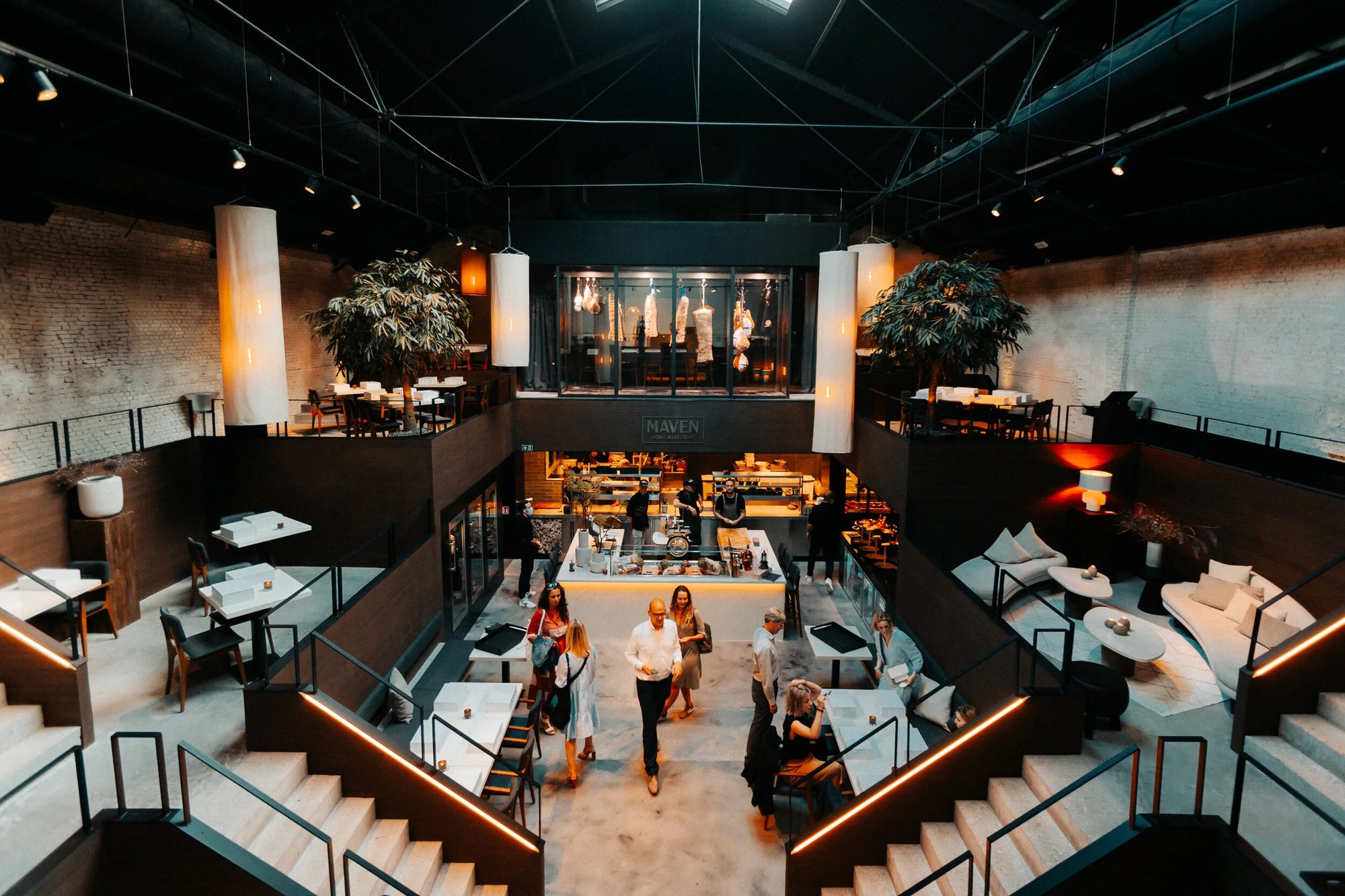 Maven restaurant in Antwerp, Belgium