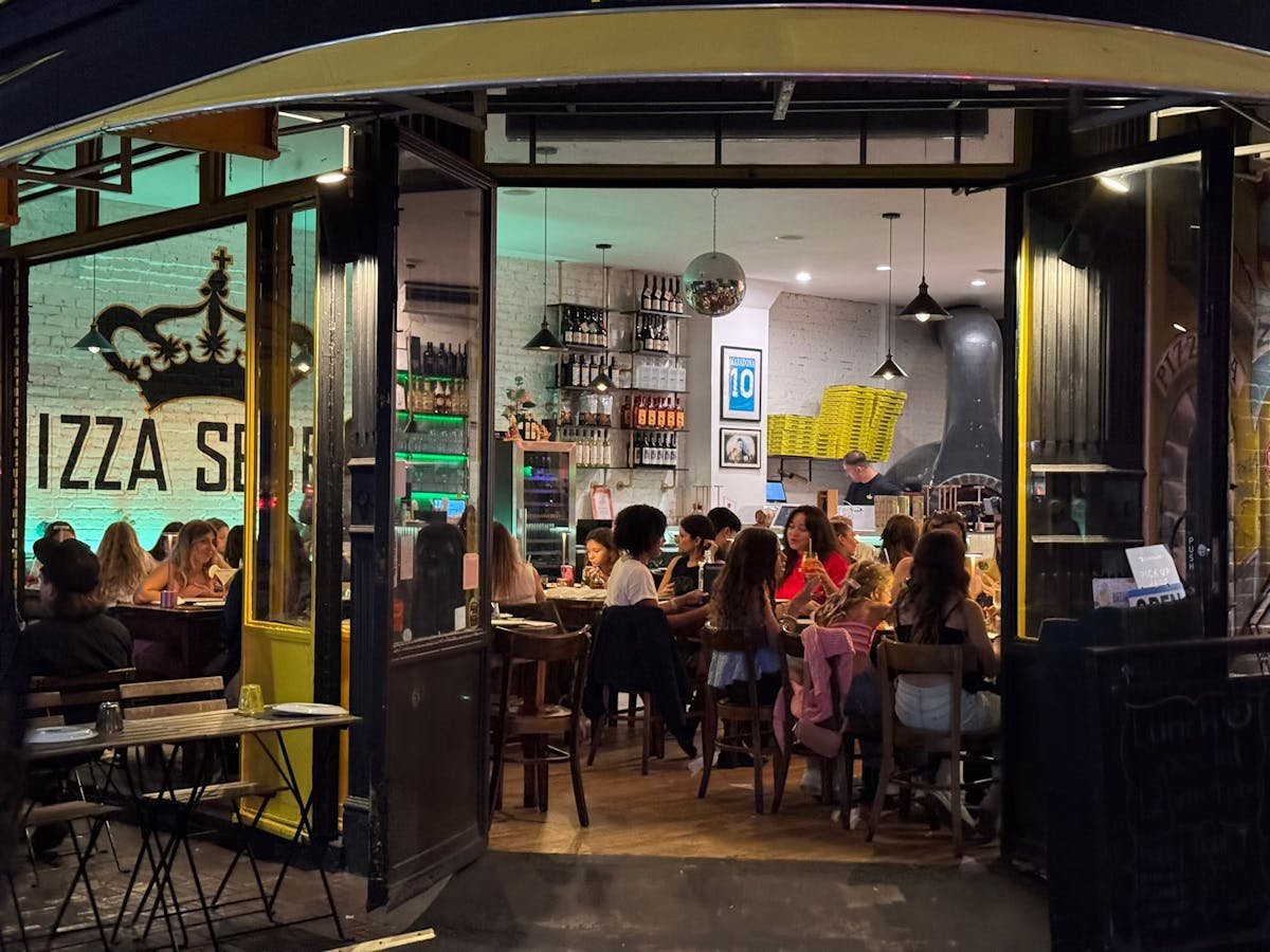 Pizza Secret restaurant in Brooklyn, United States