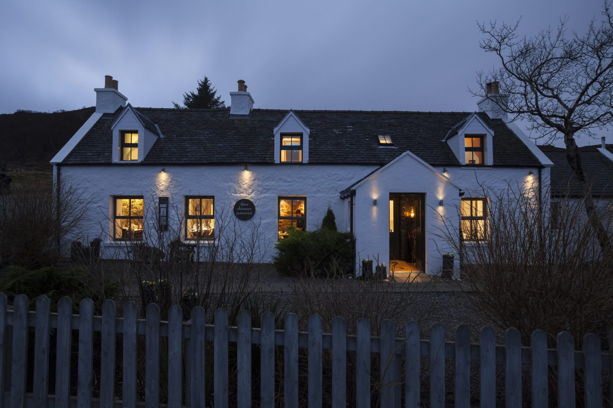 The Three Chimneys at Talisker restaurant in Isle of Skye, United Kingdom