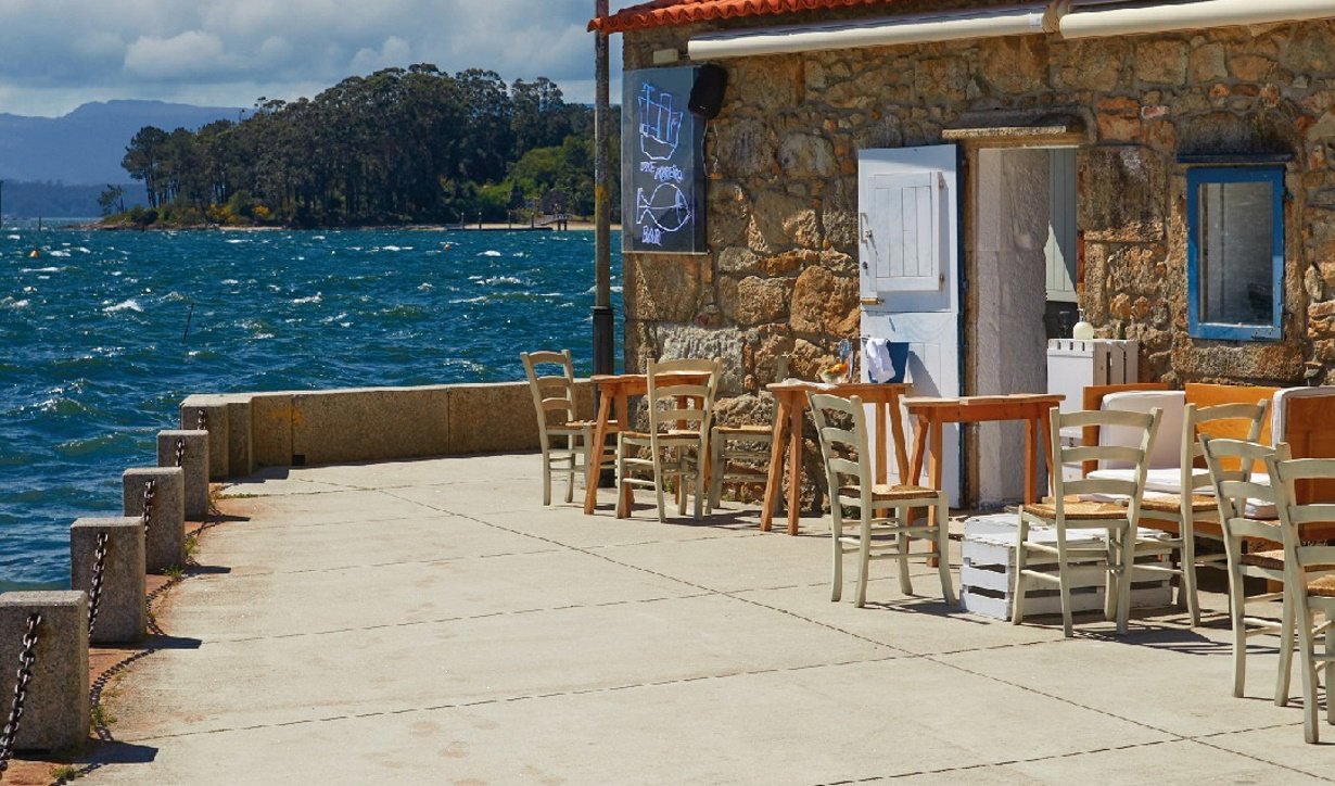 O Loxe Mareiro restaurant in Carril, Spain