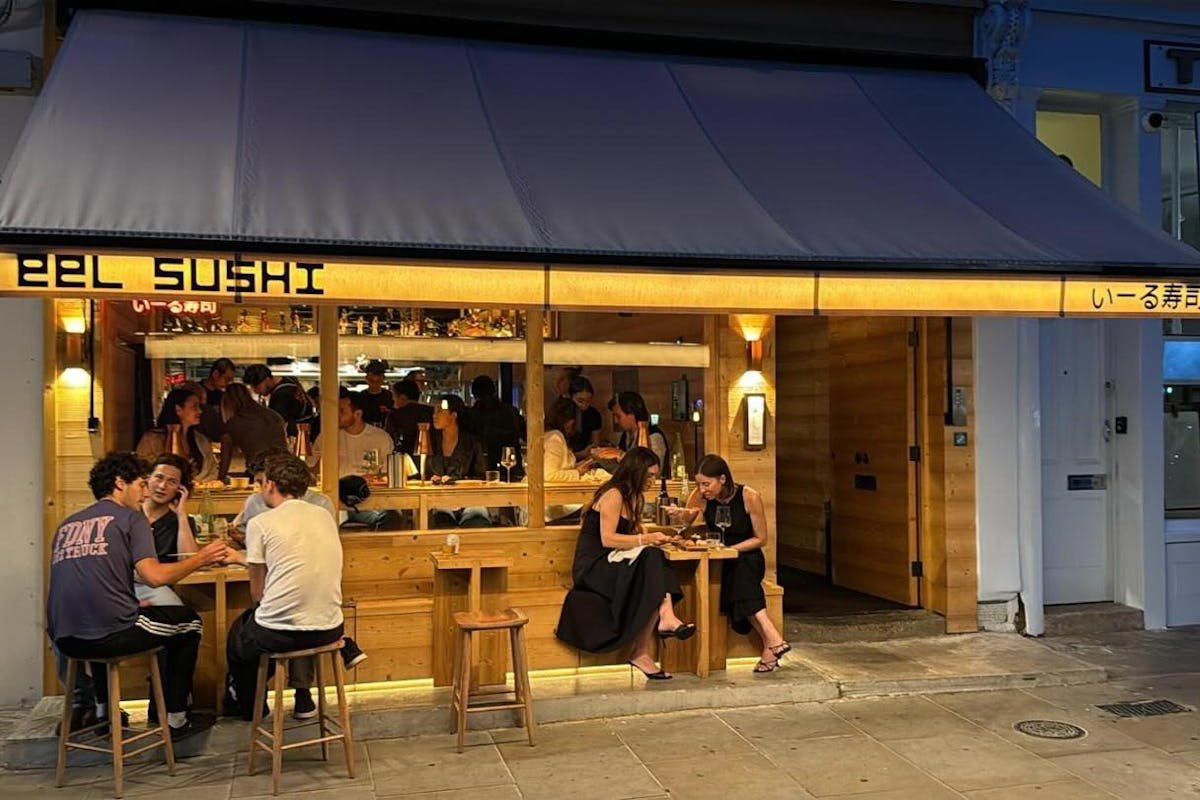 Eel Sushi restaurant in London, United Kingdom