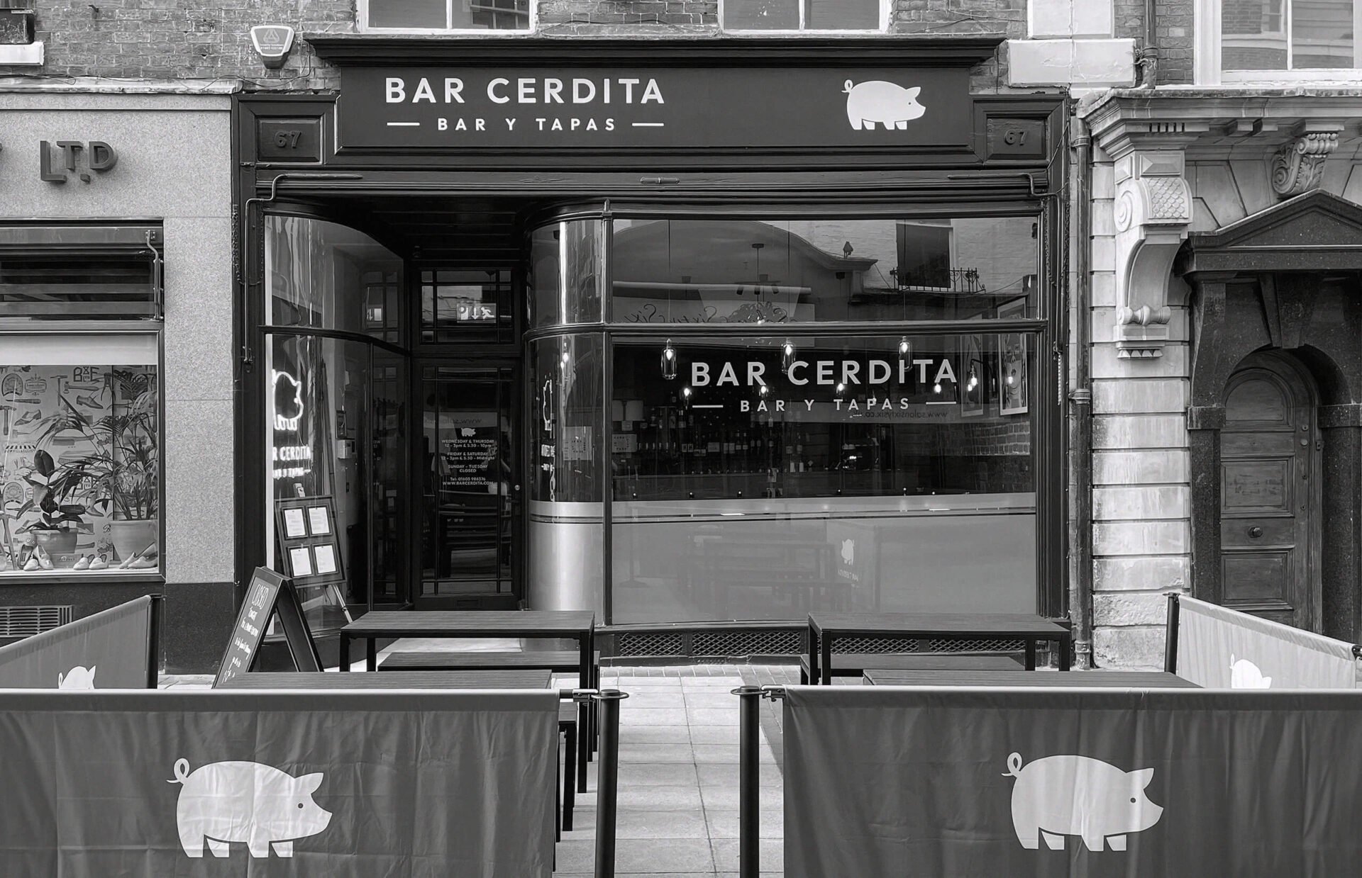 Bar Cerdita restaurant in Norwich, United Kingdom