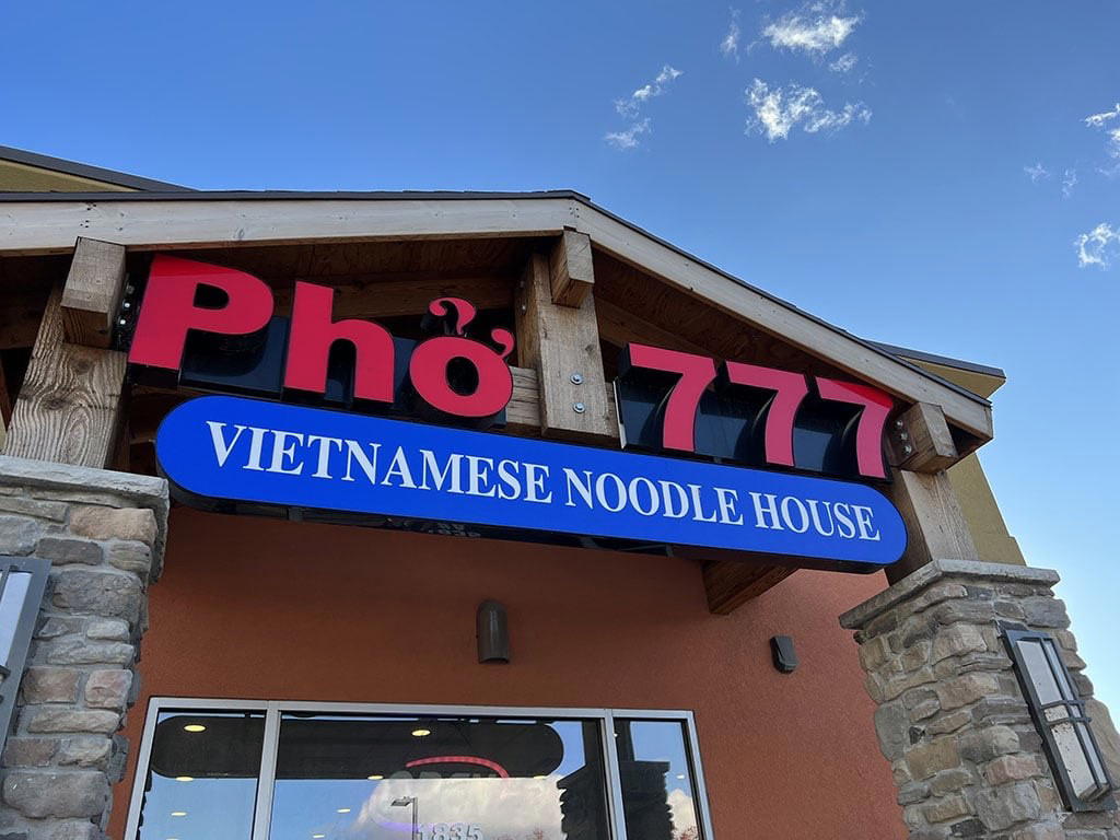 Phở 777 restaurant in West Valley City, United States
