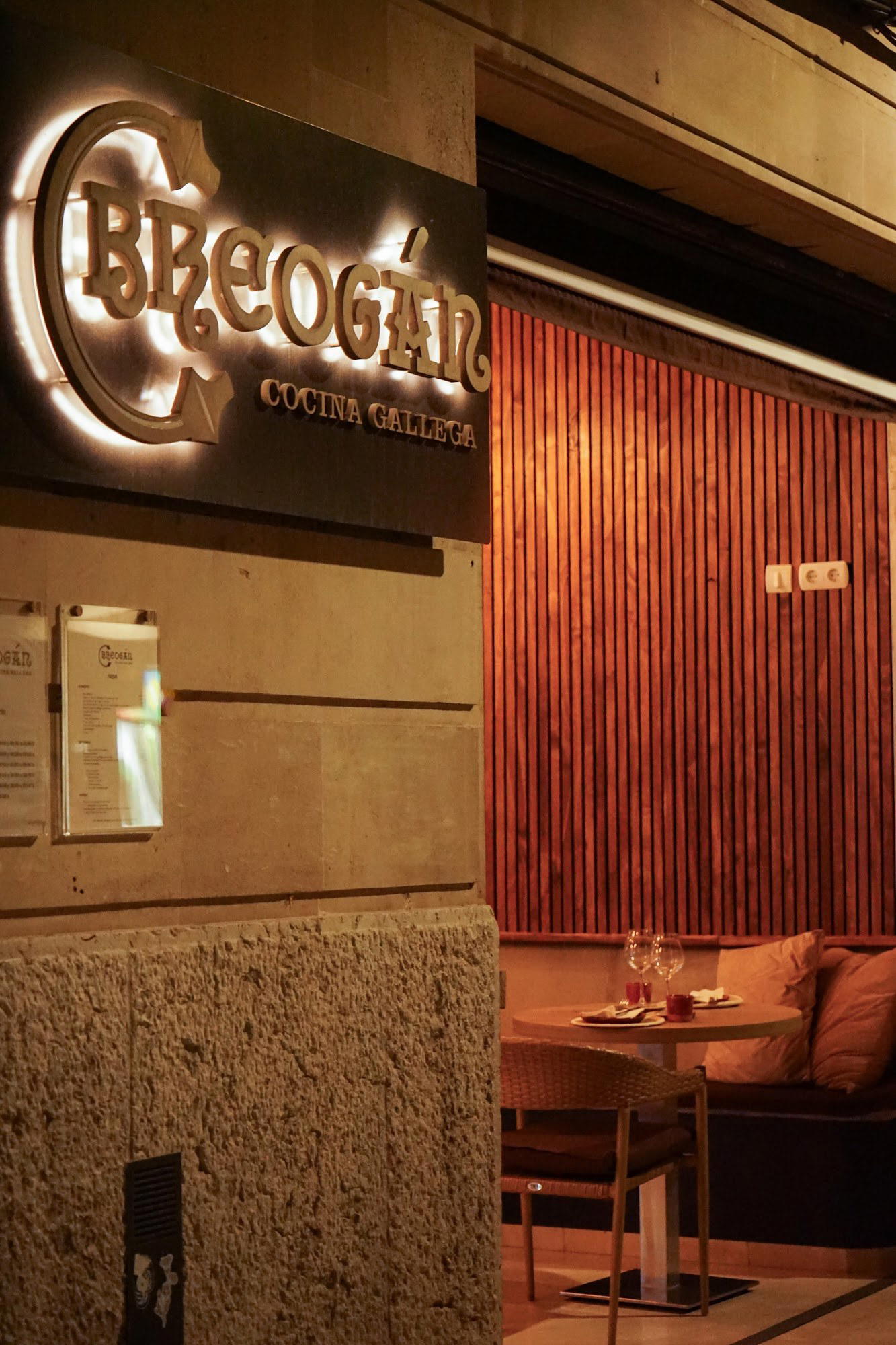 Breogán restaurant in Palma, Spain