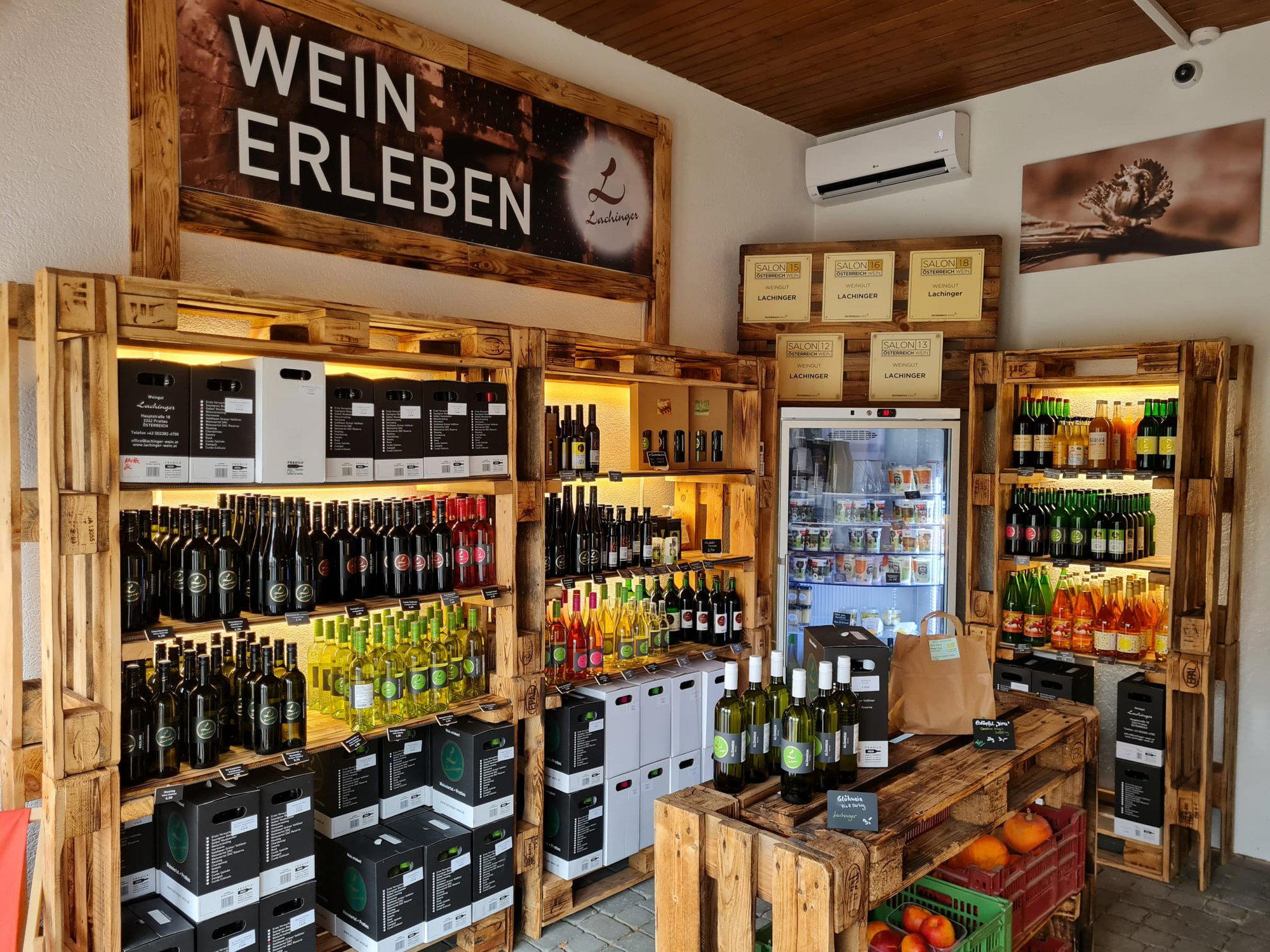 Weingut Lachinger winery in Prottes