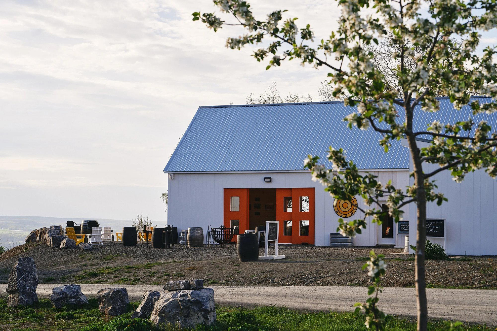 Forge Cellars winery in Burdett