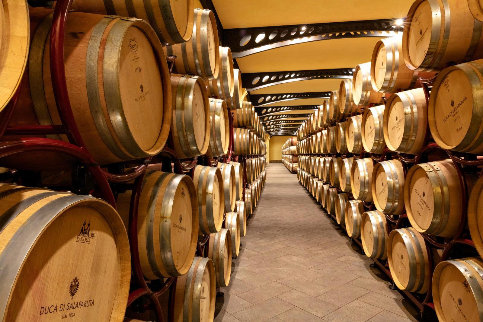 Duca di Salaparuta winery in Casteldaccia