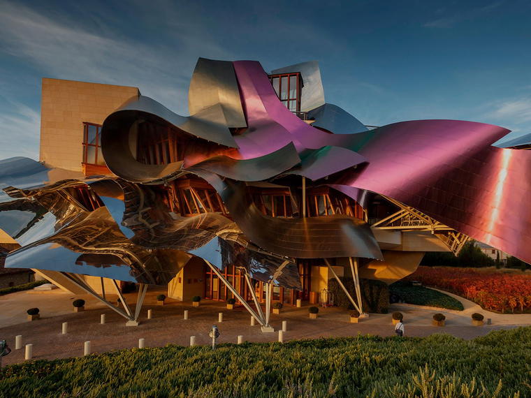 Bodegas de los Herederos del Marqués de Riscal, Rioja, Spain