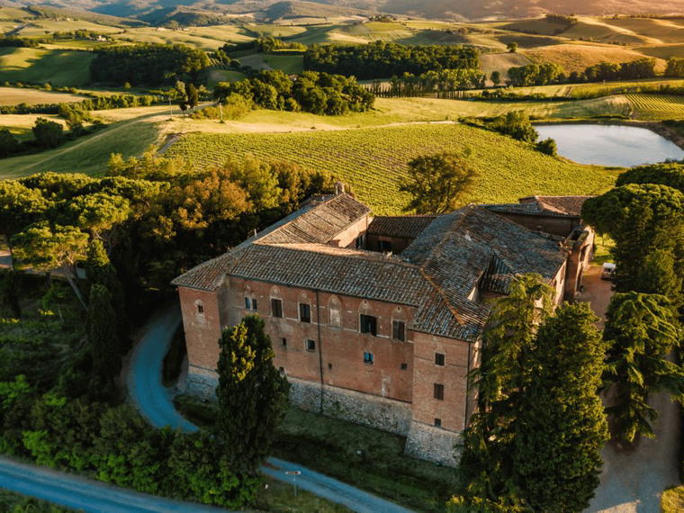Castello Tricerchi, Montalcino, Italy