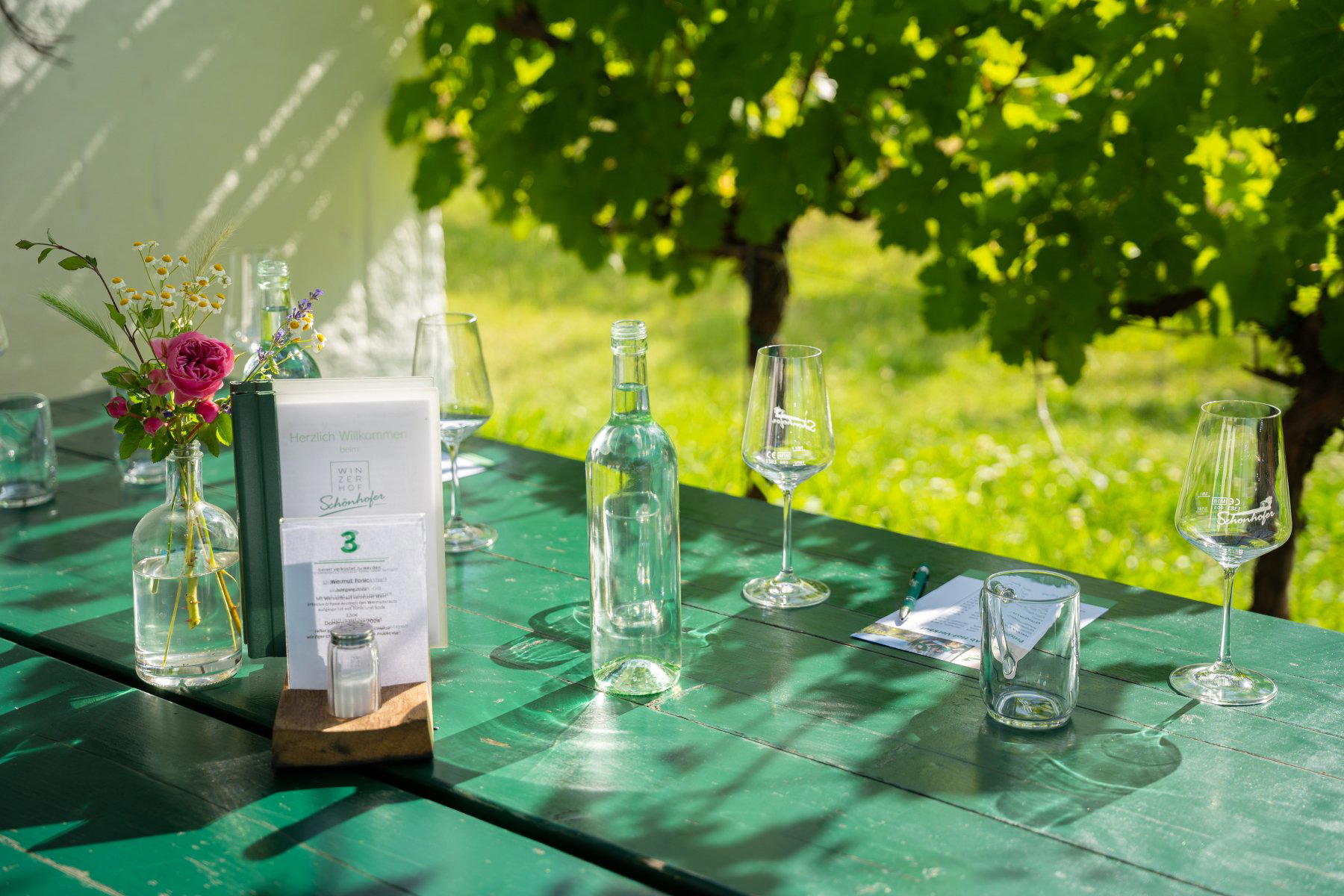 Winzerhof Schönhofer winery in Zellerndorf