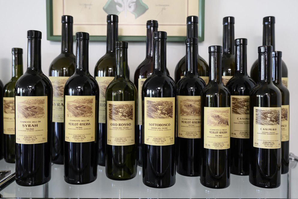 Agriloro SA winery in Genestrerio, Switzerland