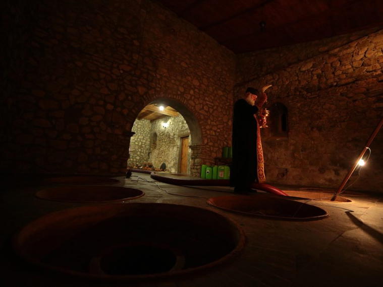 Alaverdi Monastery Cellar, Chumlaki, Georgia