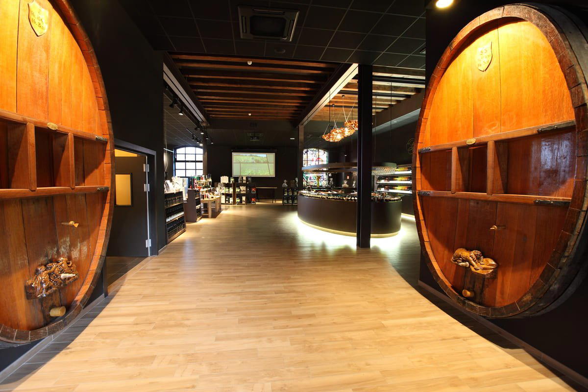 Wolfberger winery in Eguisheim, France