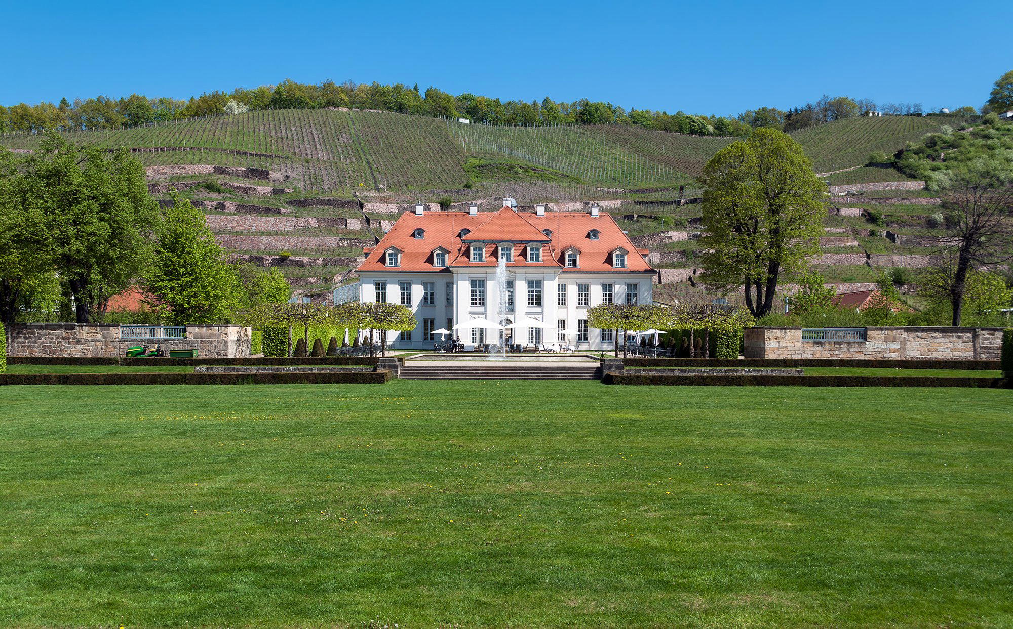 Schloss Wackerbarth winery in Radebeul
