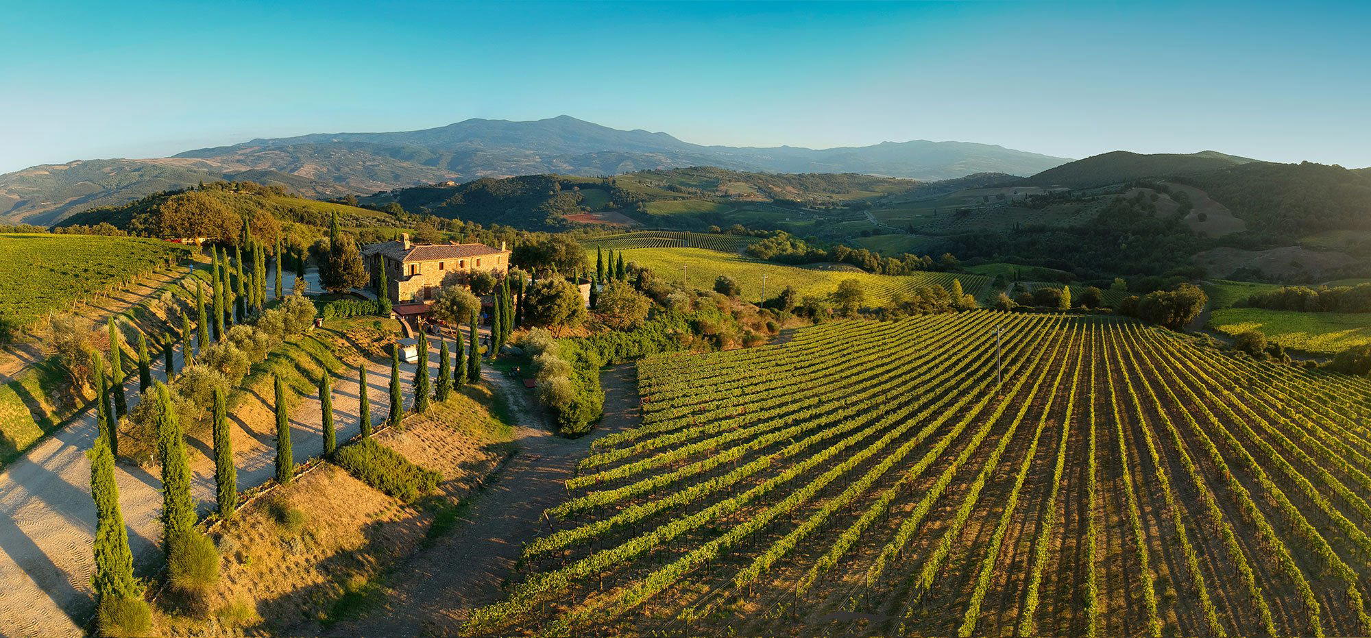 San Polo winery in Montalcino, Italy