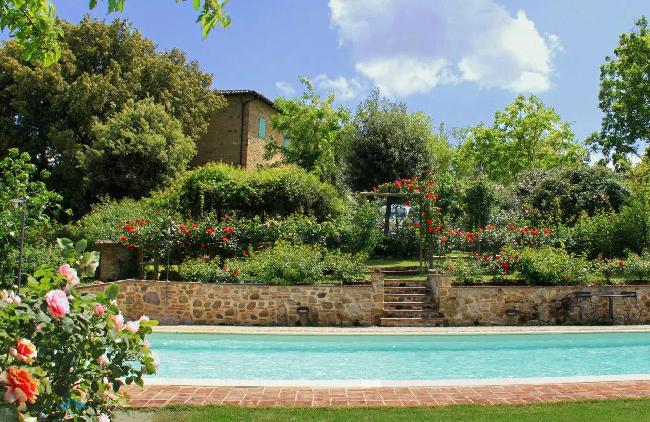 Podere San Luigi winery in San Gimignano, Italy
