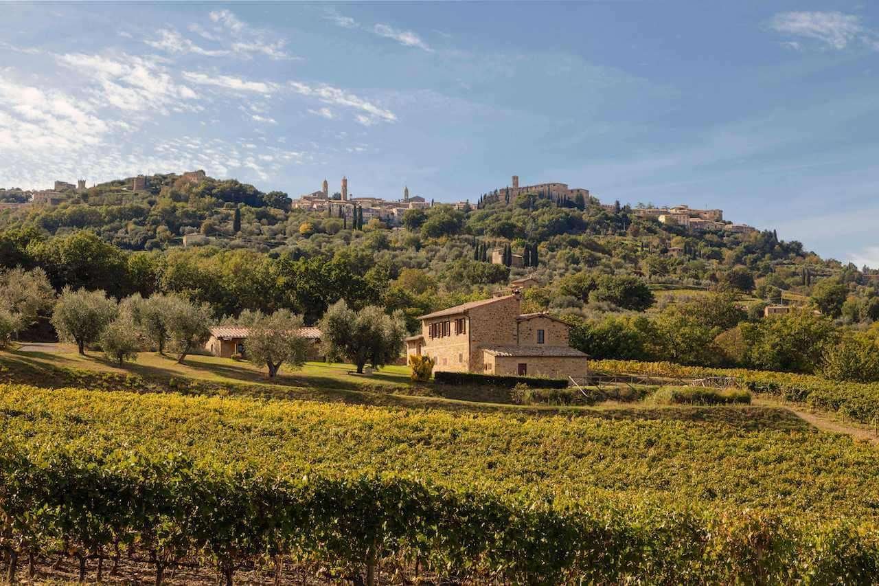 Tenuta Buon Tempo winery in Montalcino, Italy
