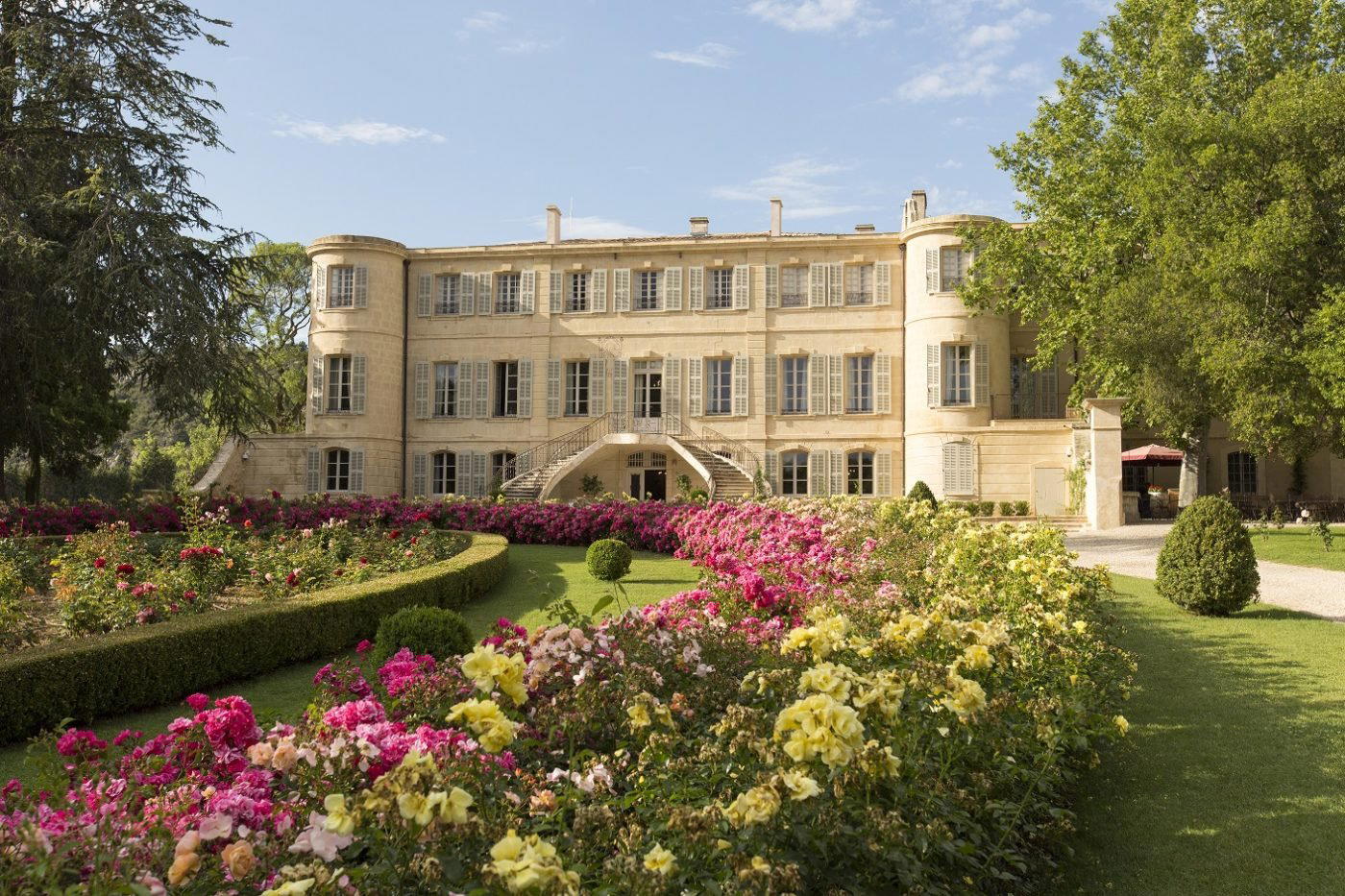 Château d'Estoublon winery in Fontvieille, France