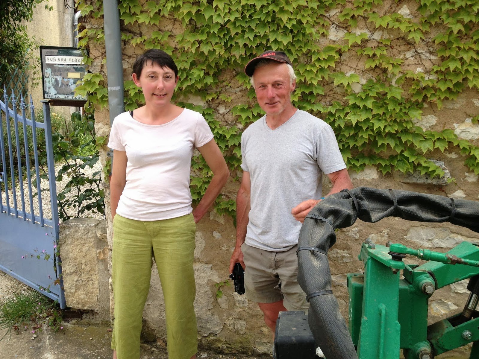Alice et Olivier de Moor, Courgis, France