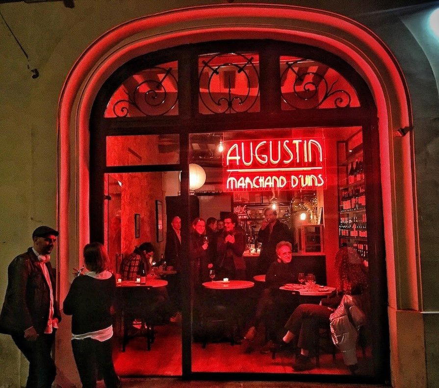Augustin Marchand d’Vins winery in Paris