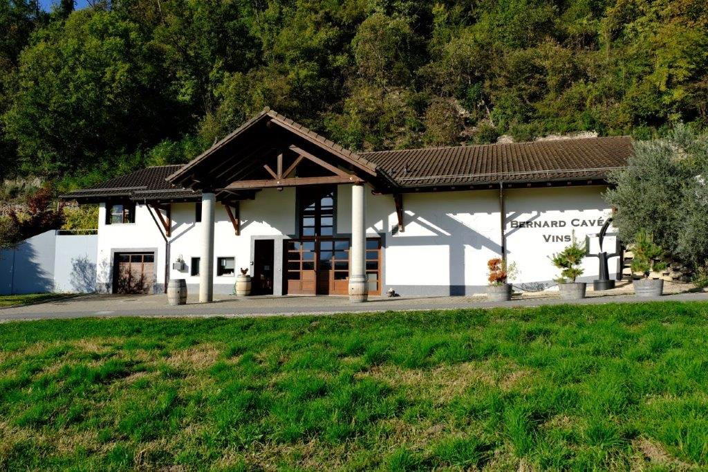 Bernard Cavé winery in Ollon, Switzerland