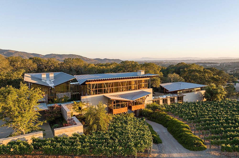 Meteor Vineyard winery in Coombsville (Napa), United States