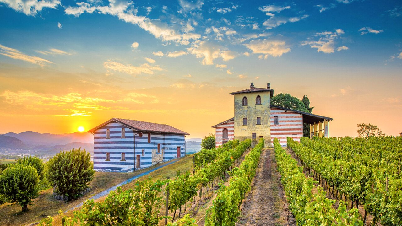 Berlucchi Franciacorta, Winery in Corte Franca