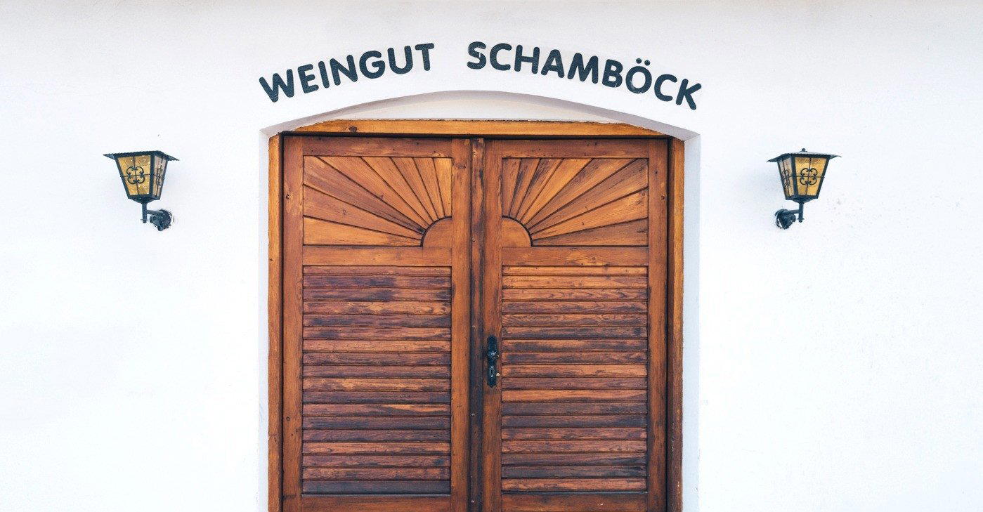 Weingut Schamböck winery in Pillichsdorf