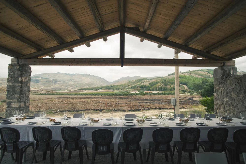Luna Sicana winery in Casteltermini