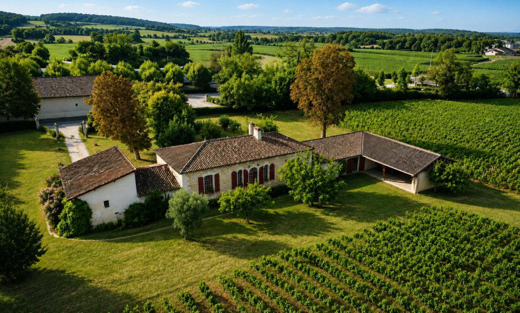 Château Branon winery in Léognan