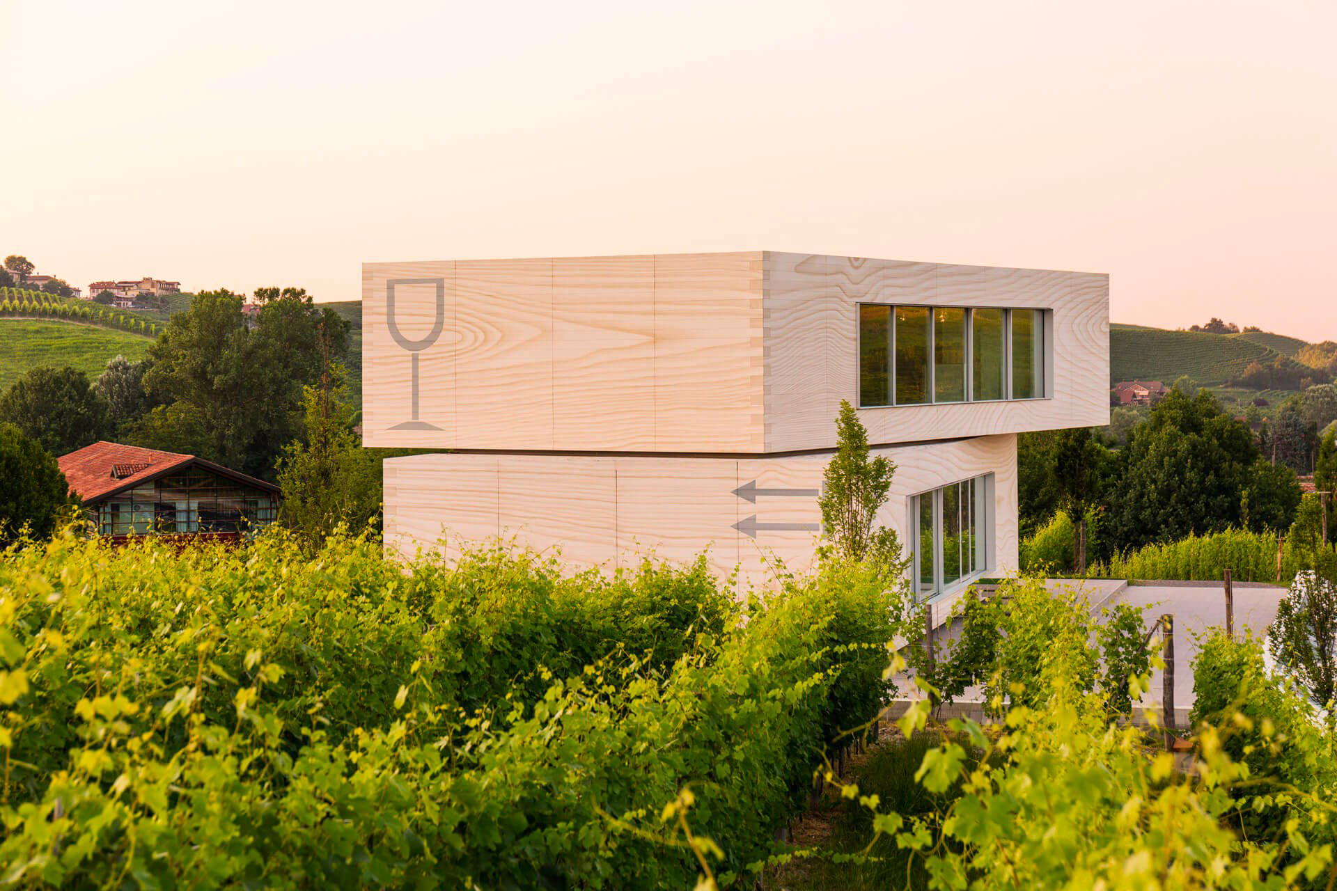 L"Astemia winery in Barolo, Italy