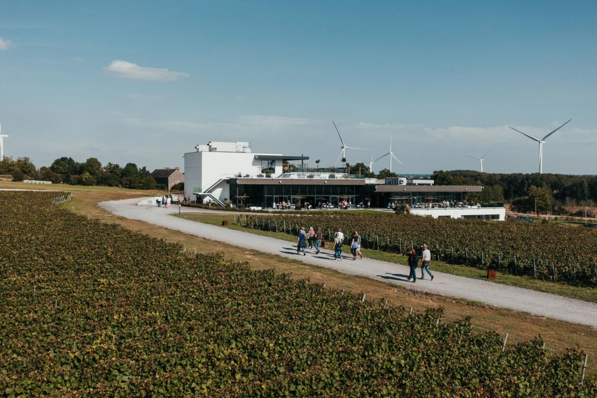 Domaine du Chant d'Èole winery in Quévy