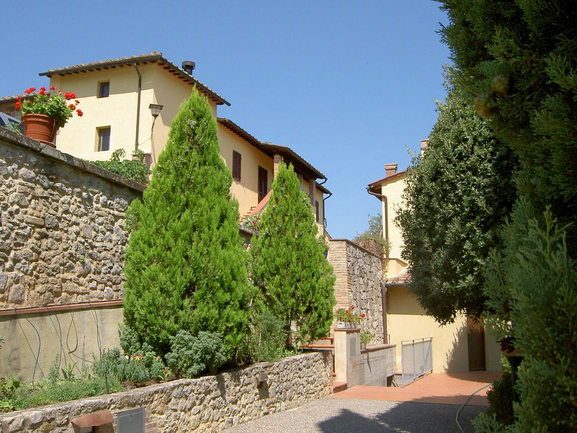 Rampa di Fugnano winery in San Gimignano, Italy